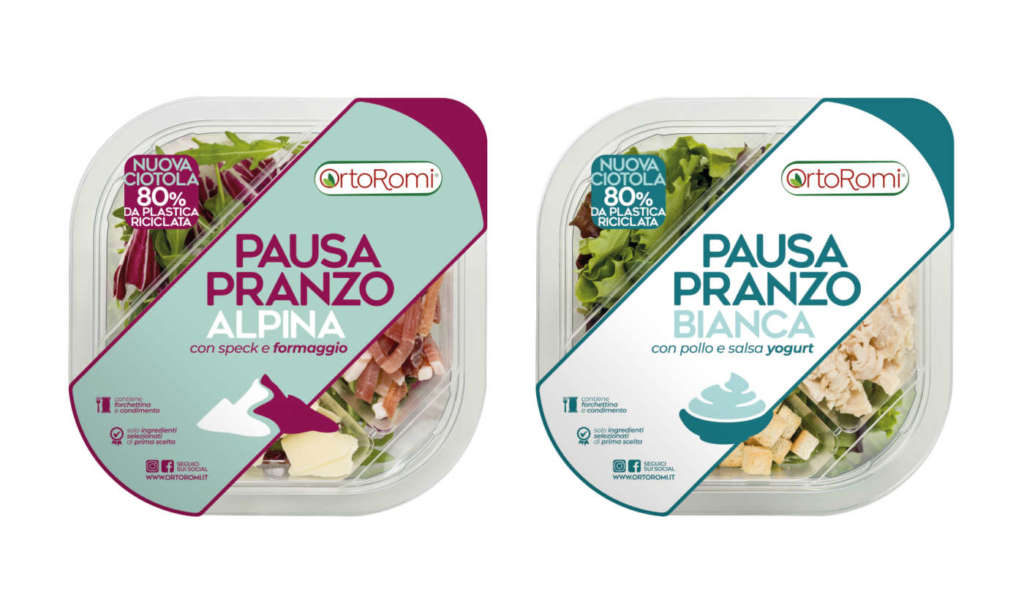 Le due nuove referenze Pausa Pranzo OrtoRomi