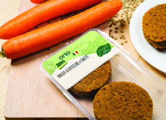 Ortonuovo a Marca incontra buyer e distributori Burger vegetali a marchio Ortonuovo