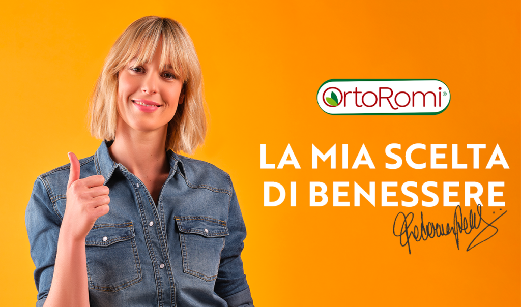 Federica Pellegrini testimonial del brand OrtoRomi
