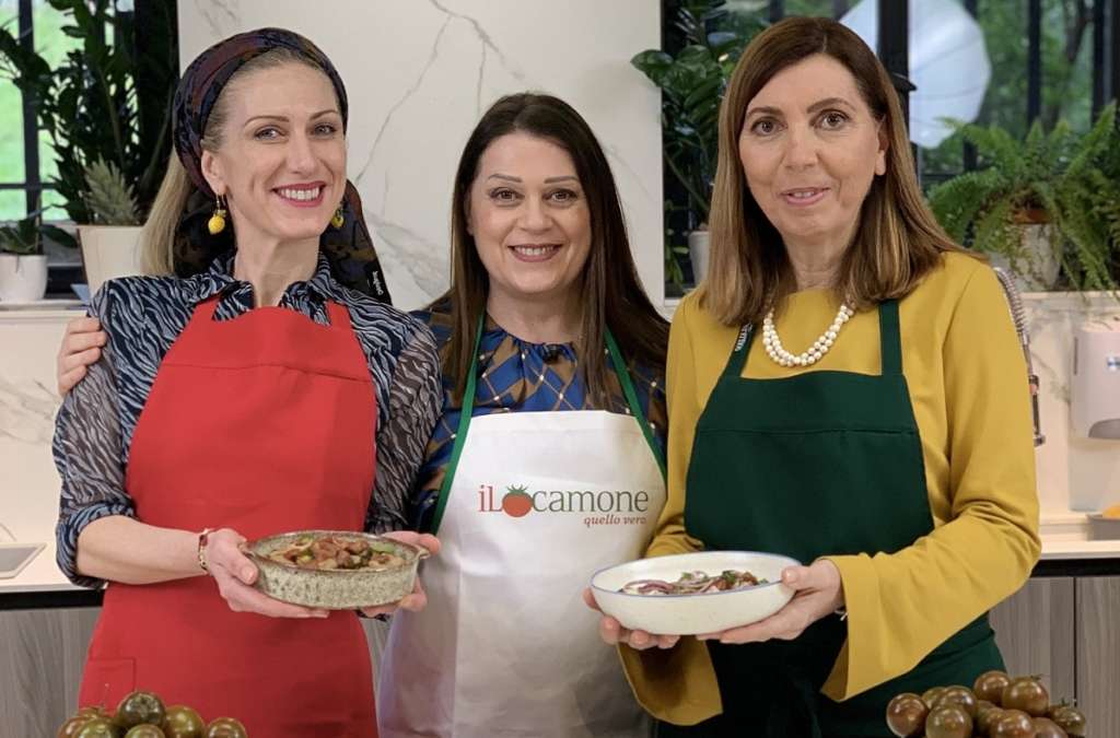 Le due food blogger finaliste con Sonia Peronaci, giudice d'ecezione