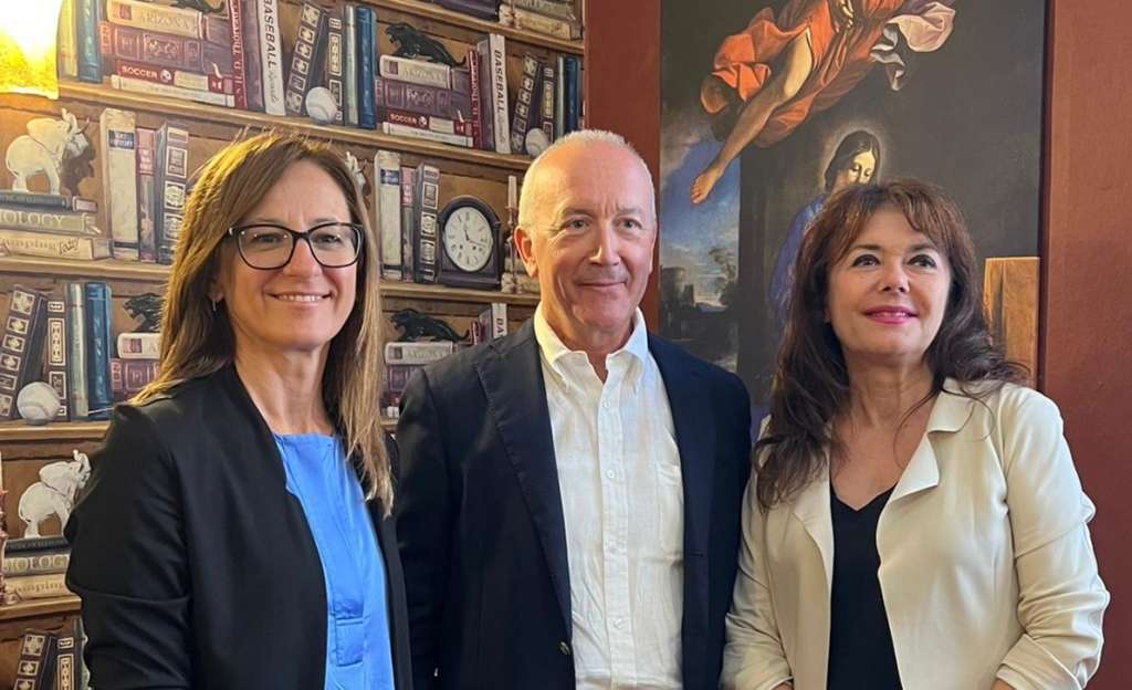 Paolo Gerevini, presidente di Cpr System e Monica Artosi, direttore generale (a sx)