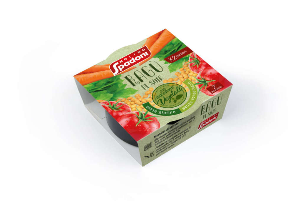 Il nuovo Ragù di soia Molino Spadoni