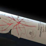 Etichetta Sfinge prodotta con scarti dell'uva