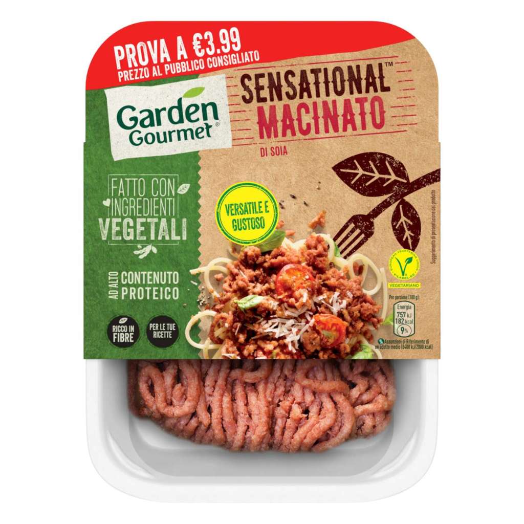 La nuova ricetta di Garden Gourmet Sensational Macinato di soia