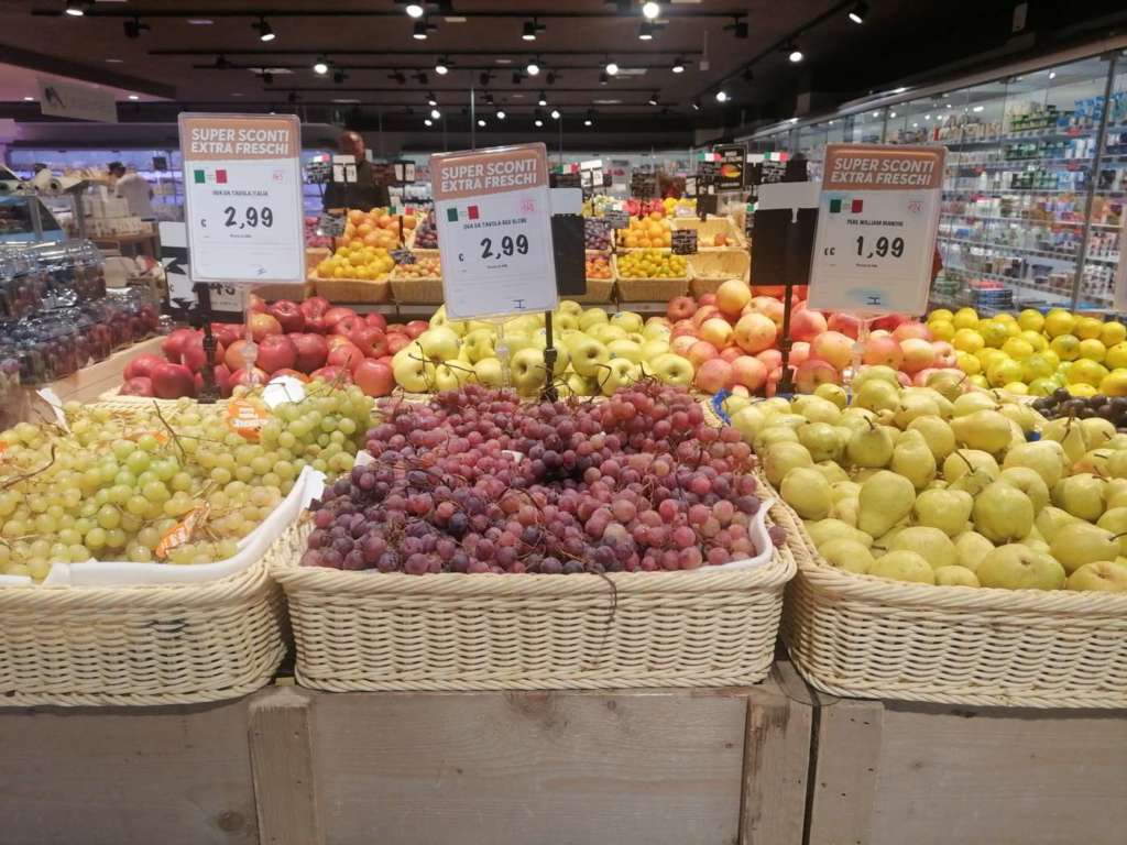 Calano i prezzi dell'uva da tavola