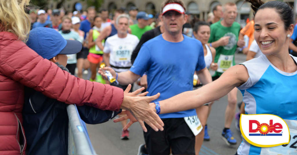 Dole Italia sostiene i valori dello sport e corretta dieta alimentare