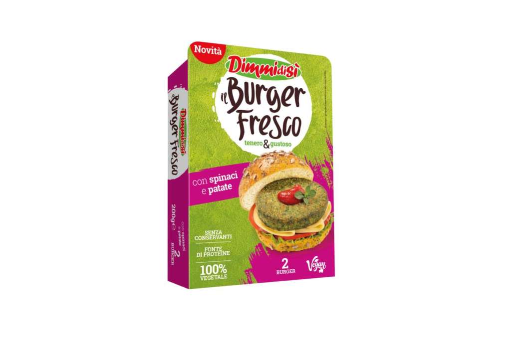 Il nuovo Burger patate e spinaci DimmidiSì