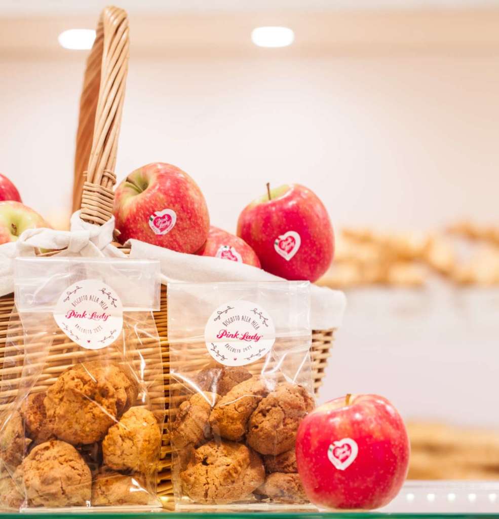 Cookie alla mela Pink Lady, Biscotto sospeso