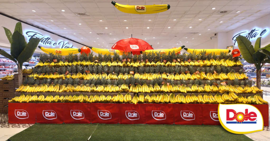 Allestimento Dole presso il negozio Gros premiato