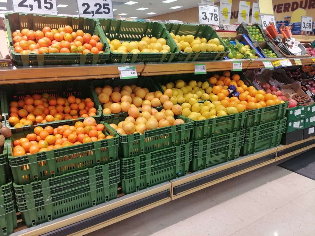 Aumentano i quantitativi di clementine