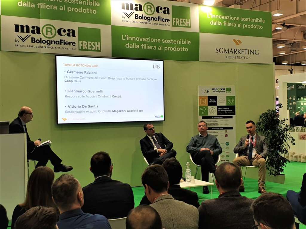 Tavola rotonda con i rappresentanti dei retailer nel focus sulla patata a Marca Fresh