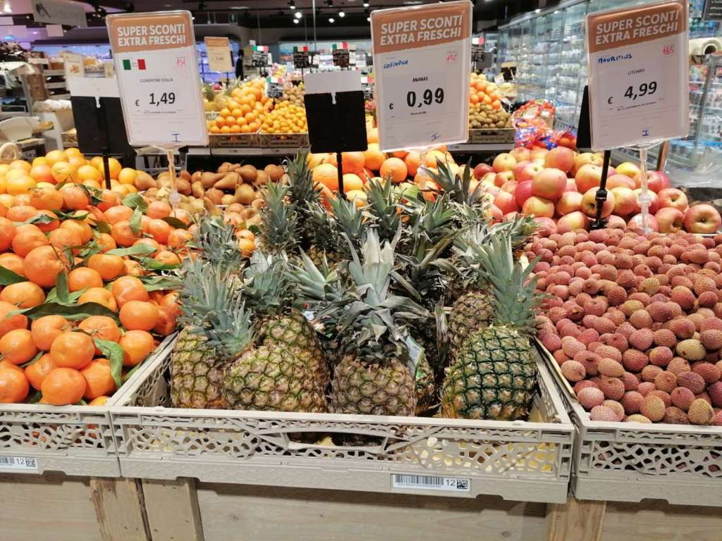 Dopo Natale i prezzi di molti prodotti ortofrutticoli risultano in calo