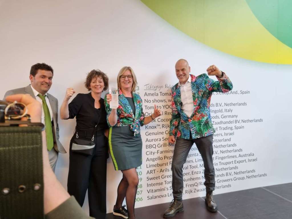 Primo premio a Rijk Zwaan con il peperone Tatayoyo