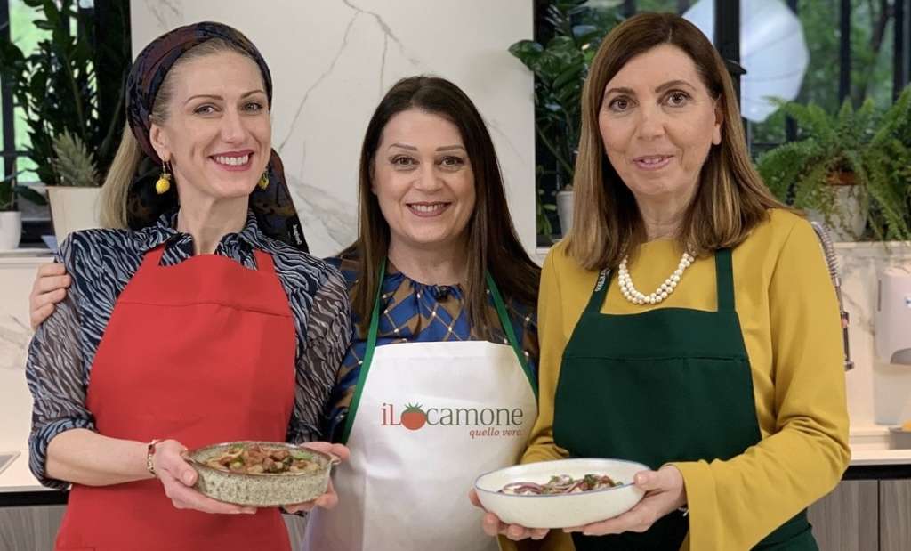 Sonia Peronaci (al centro) e le food inflencer Mastercheffa e Vannisa Biggio