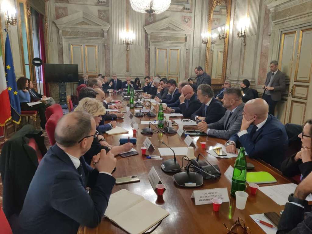 Tavolo Ortofrutta oggi al Masaf