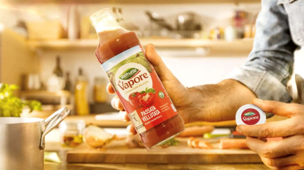 Lo spot tv da 10 secondi che valorizza la Passata al Vapore