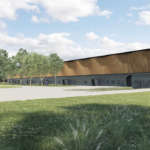 Planet Farms, le insalate da vertical farming diventano più democratiche Rendering dell'impianto di Cirimido di Planet Farms, in provincia di Como