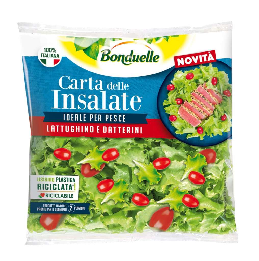 Lattughino & Pomodorini, la nuova referenza Bonduelle per la quarta gamma