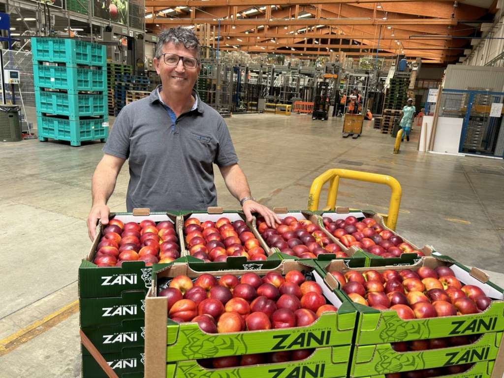 Enrico Silighini, responsabile dell’ufficio commerciale estero Granfrutta Zani