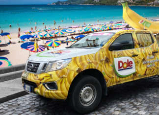 Il pick up di Dole Italia, punto di riferimento del tour estivo Summer Vibes