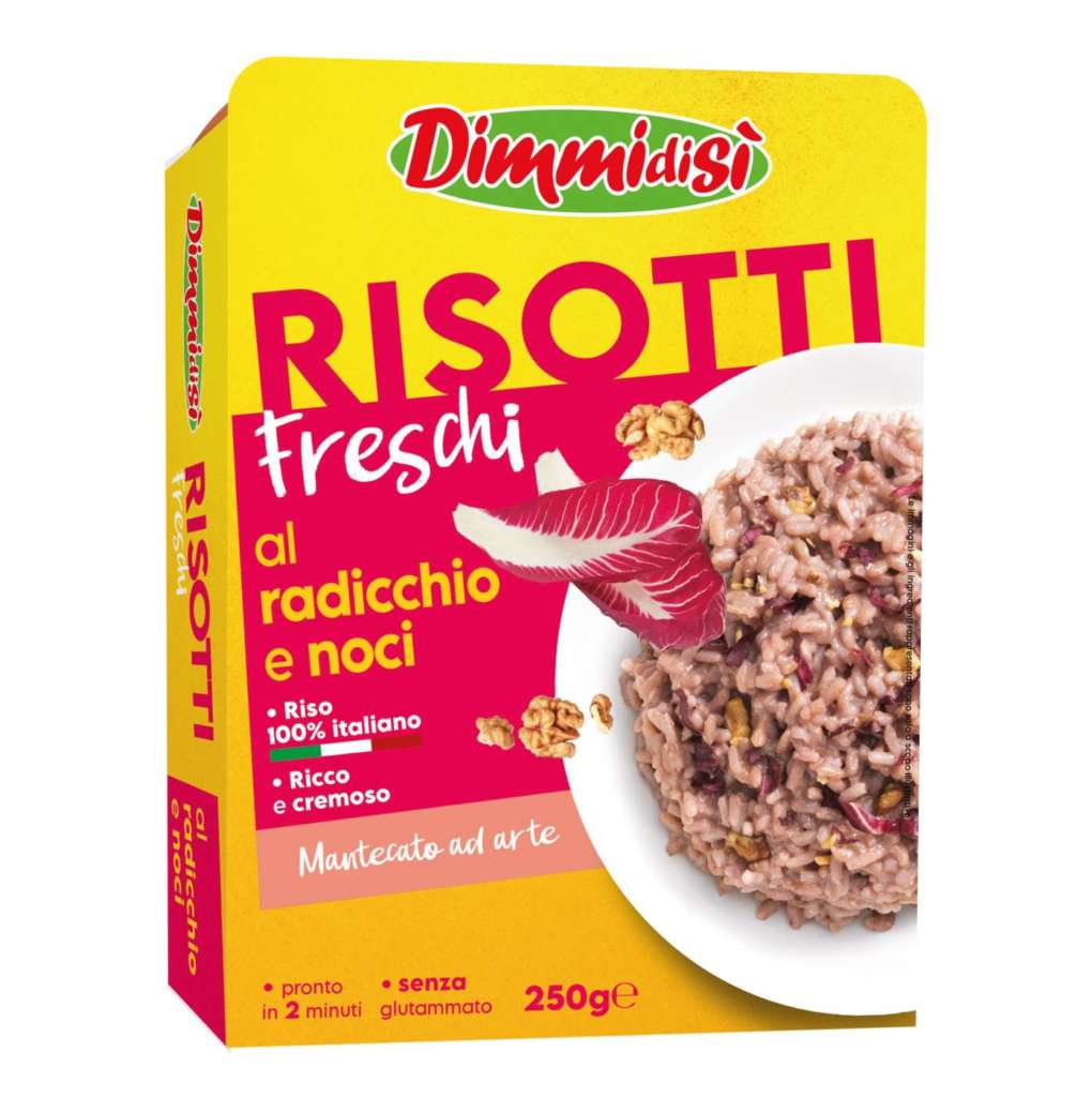 La nuova referenza Radicchio e noci La Linea Verde-Dimmidisì