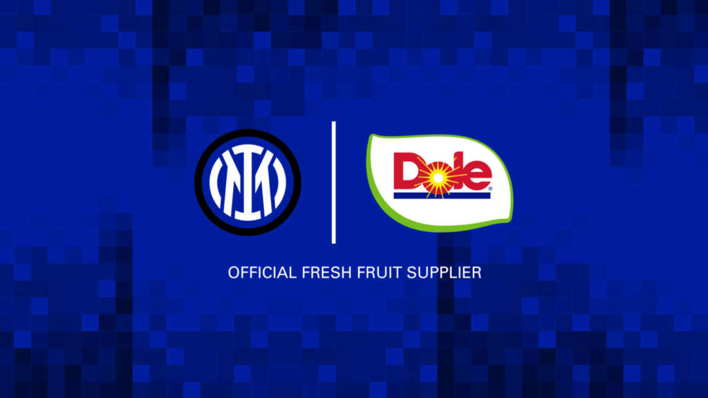 Nuova collaborazione in ambito calcistico tra Dole Italia e l'Internazionale Milano