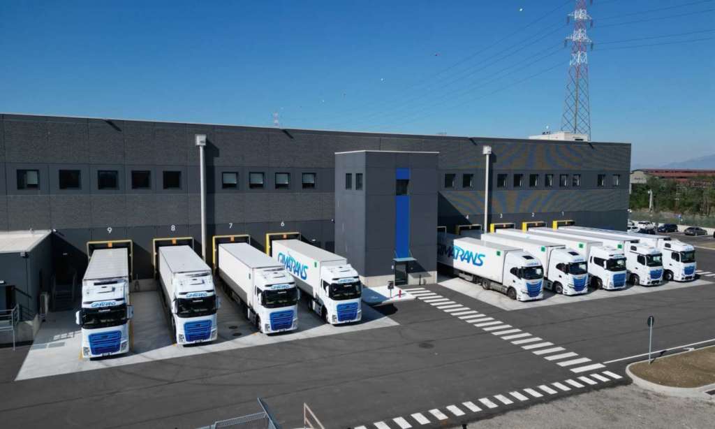 La flotta dei mezzi Gi-Ma Trans