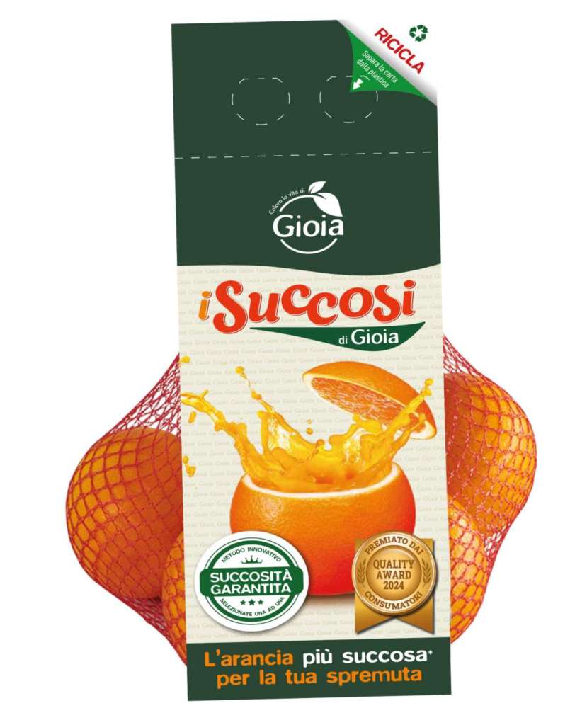 Arance iSuccosi prodotte da Agricola Lusia