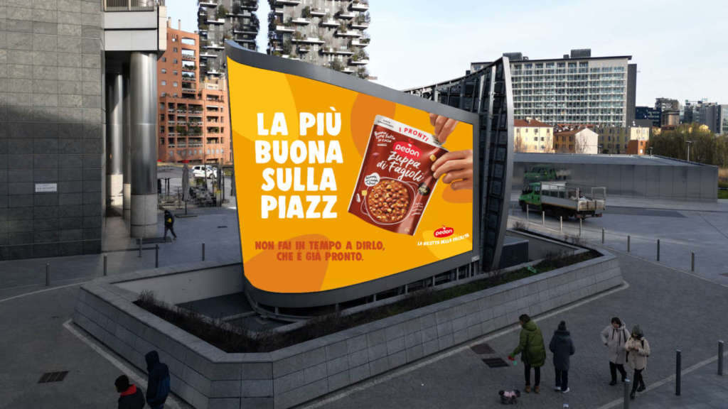 Affissione Zuppe Pedon a Milano