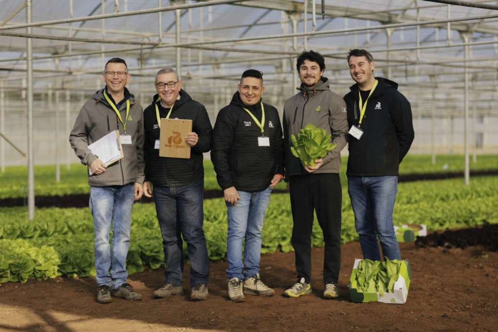 Team Rijk Zwaan ai Demo Days a Fondi