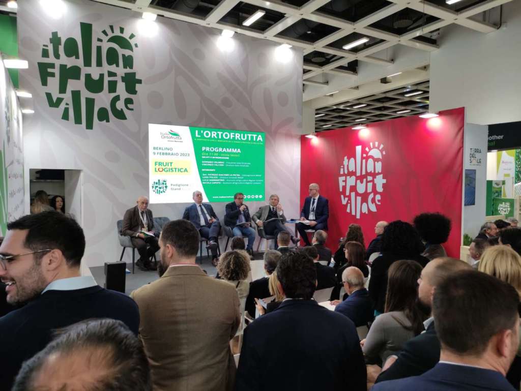 Ricco di eventi il calendario degli appuntamenti dell'Italian Fruit Village a Fruit Logistica
