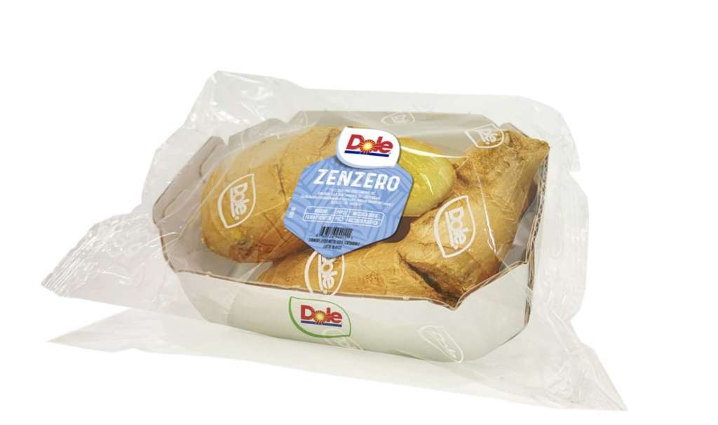 Nuova linea Zenzero in flow pack Dole Italia