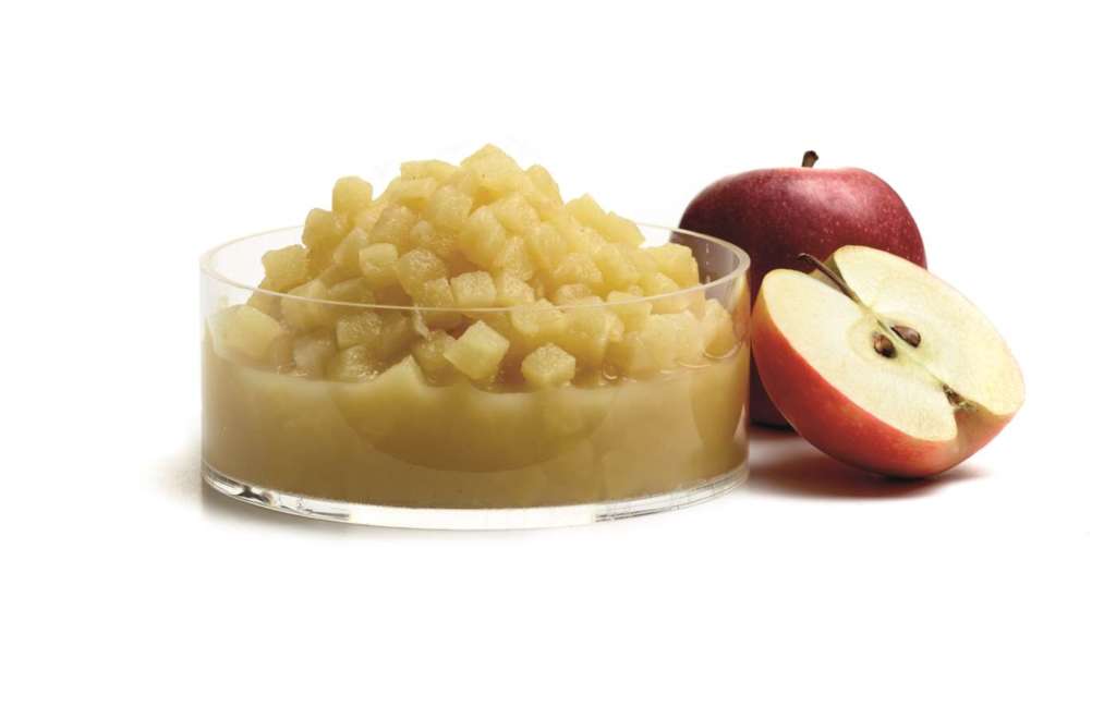 La novità Mousse di mela con pezzetti di Vog Products