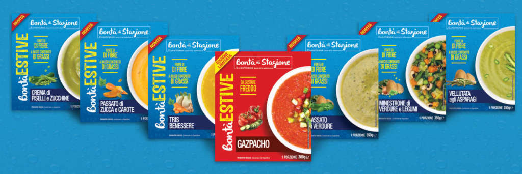 La linea rinnovata Bontà di Stagione-Bontà Estive