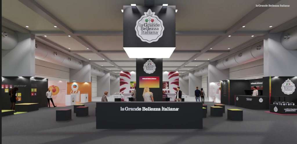 Rendering stand La Grande Bellezza a Macfrut