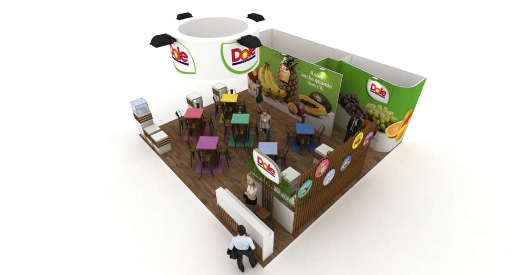 Lo stand di Dole Italia a Macfrut