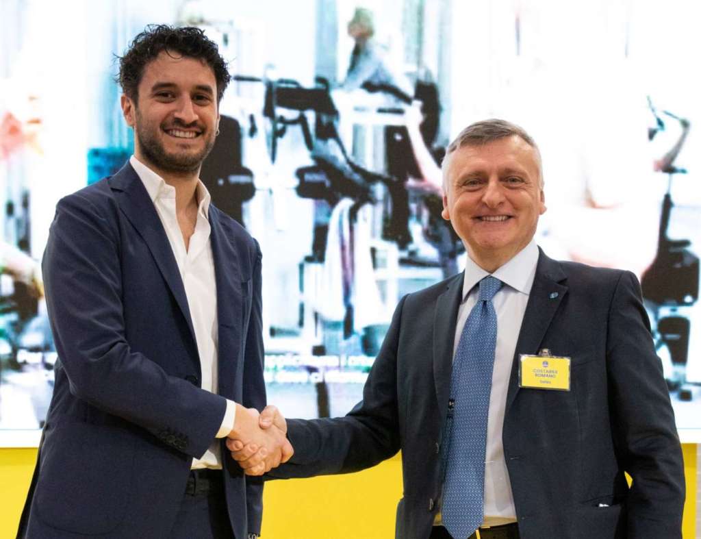 Stefano Quarti ceo di Gi.Ma.Trans e (a dx) Costabile Romano, responsabile vendite Chiquita Italia