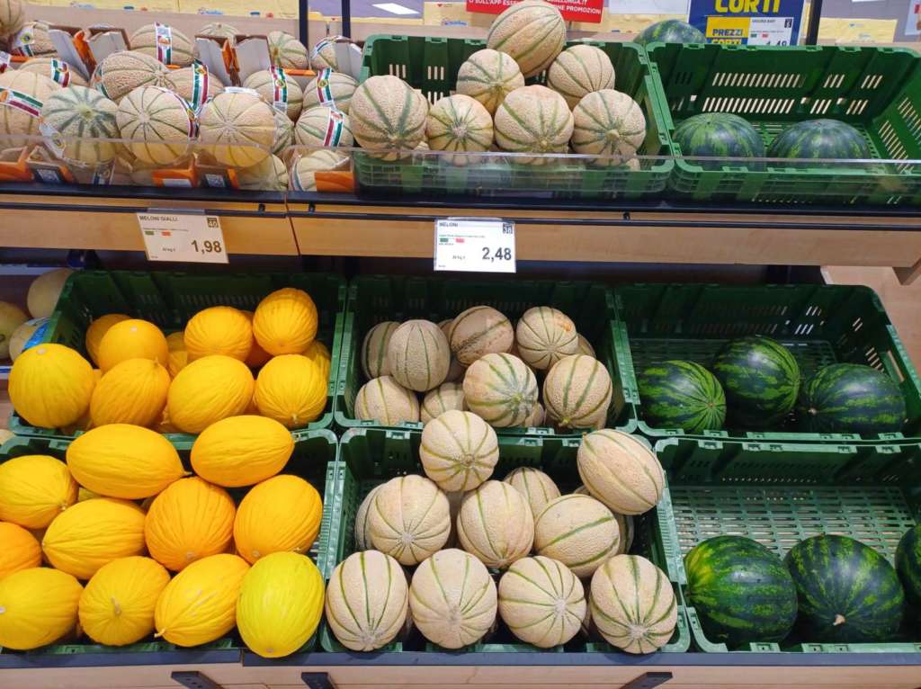 La domanda di meloni e angurie non è ancora sostenuta