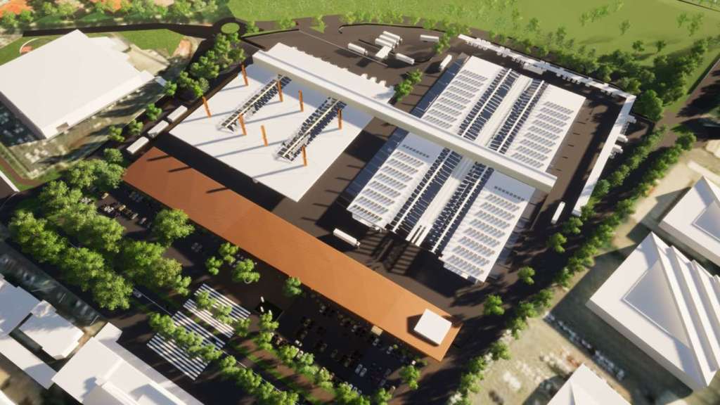 Il nuovo riqualificato Mercato Ortofrutticolo di Bergamo