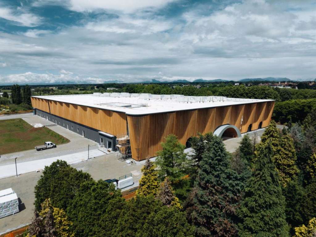 Il nuovo impianto di Planet Farms a Cirimido, in provincia di Como