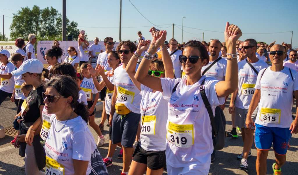 Maratona Alzheimer 2024 sponsorizzata da Sipo