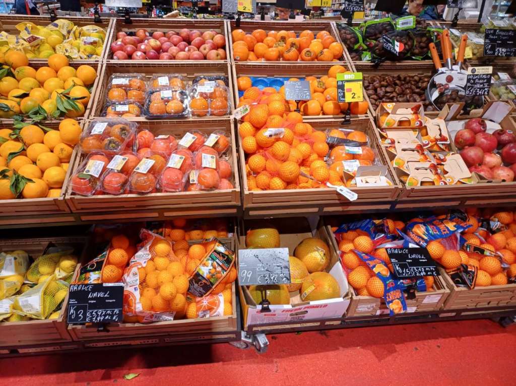 Aumentano i quantitativi di arance e clementine