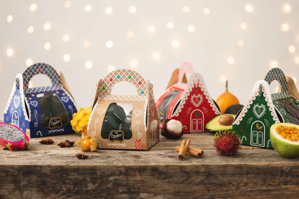 Avocado Orsero natalizio packaging limited edition