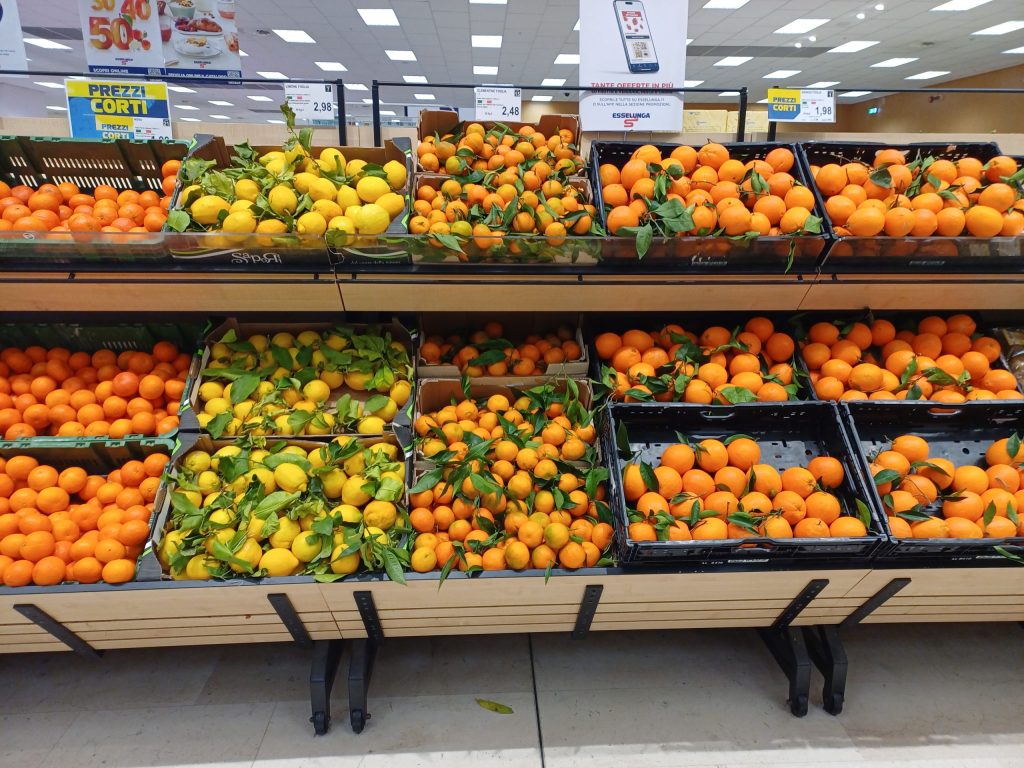 Piena campagna degli agrumi in gdo