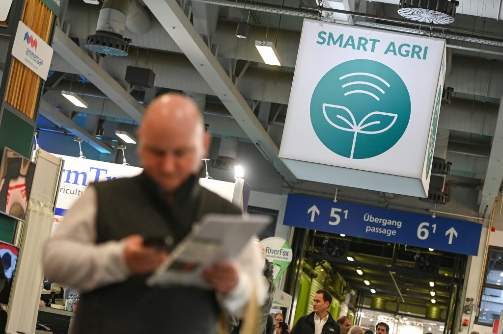 L'area espositiva Smart Agri di Fruit Logistica, a Berlino
