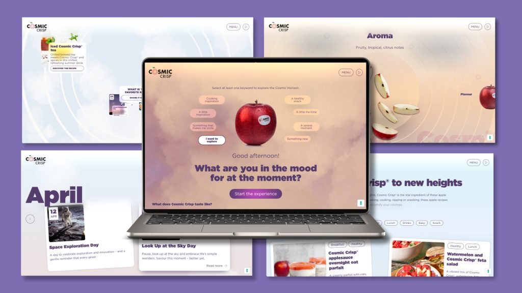 Il nuovo sito di Cosmic Crisp