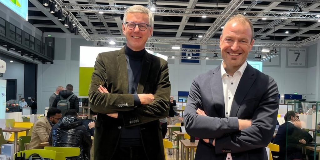 Il direttore generale di Vip Martin Pinzger e il direttore commerciale del Consorzio Kurt Ratschiller