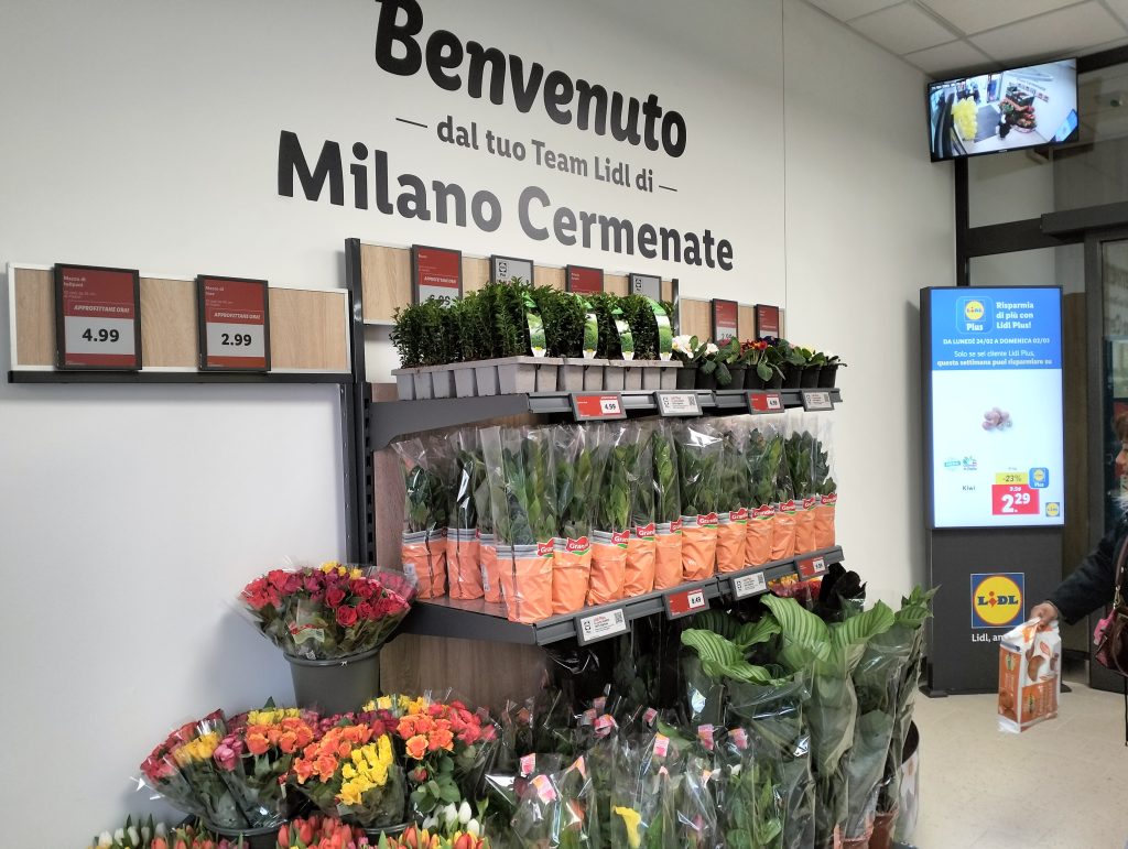Lidl Milano ortofrutta