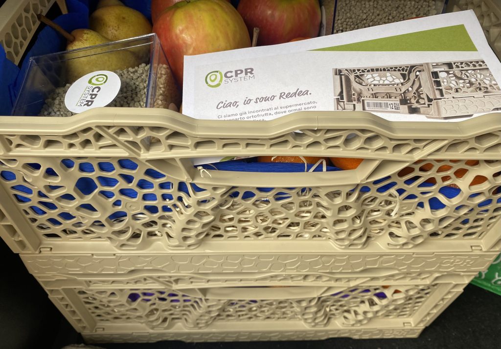 La cassetta Redea per l'ortofrutta di Cpr Systrem