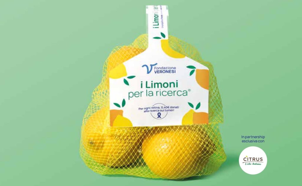 I limoni per la ricerca nella speciale confezione da 400 grammi